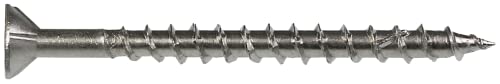 Simpson Strong-Tie T10200WP5 Deck-Drive DWP Wood SS Screw — 10 x 2 in. T-25, Flat Head, Type 316 (5 lb.)