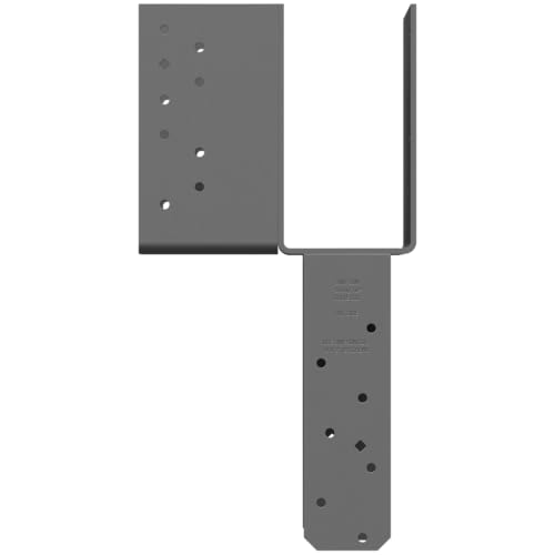 Simpson Strong-Tie ECCLRQ464SDS - ECCLLQ L-Shape End Column Cap for 4X Beams & 6X Post with SDS Screws, Skewed Right Framing Bracket for Structural Support in Home Improvement Projects