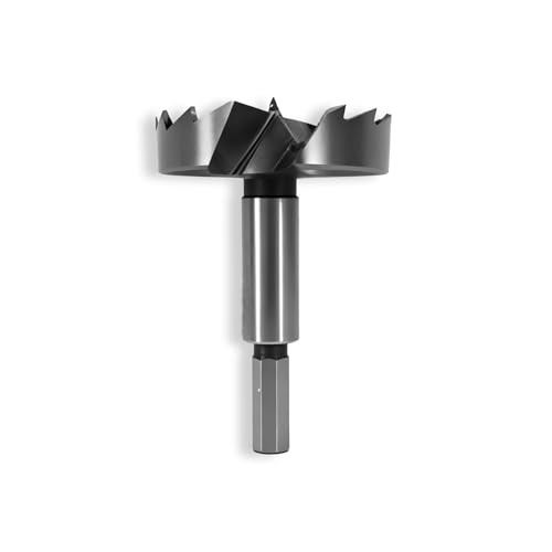 CATITO 2-3/4"(70mm) Forstner Drill Bit for Woodworking - HEX Shank, 2-3/4 Inch Forstner Bit, Wood Drill Bits for Holes, Hinge Cutter for Hard Wood, Plastic, Plywood - size: 2-3/4"(70mm)