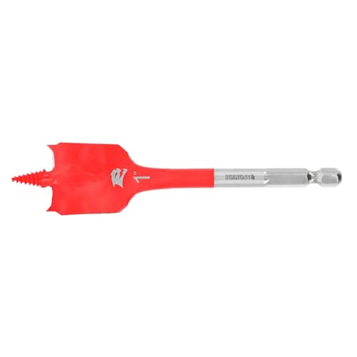 Diablo Spade Bit for Wood - 1" Dia., 4" Length, 1/4" Hex Shank - size: 1" × 4"