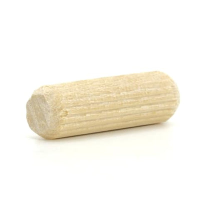 ReplacementScrews Wooden Dowels Compatible with IKEA Part 101349 (Pax Wardrobe, VEDBO Chair, BLÅFJÄLLET Bed Frame) Fluted Wood Dowel Pins (Pack of 4)