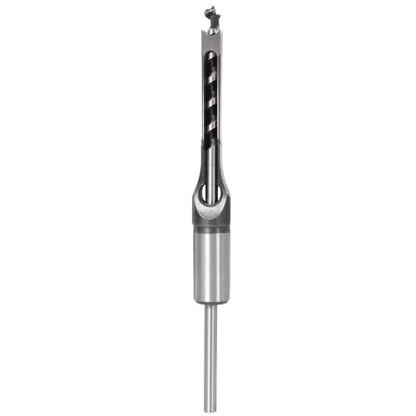 Mortising Chisel Bit Set, 5PCS 1/4-1/2", Woodworking Drill, Carbon Steel