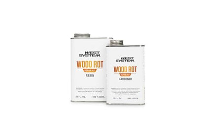 West System 690 Wood Rot Repair Kit, Medium | Two-Part Epoxy System - size: Medium Kit