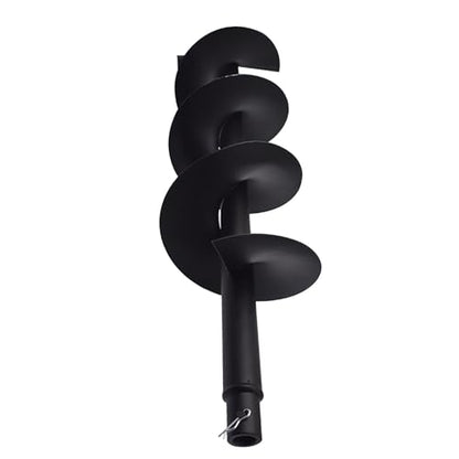8Inch Auger Drill Bit, Planting Garden Planter Garden Drill Bit Post Hole Rapid Planter Compatible Auger Machine Head with 3/4In Shaft - size: 8Inch