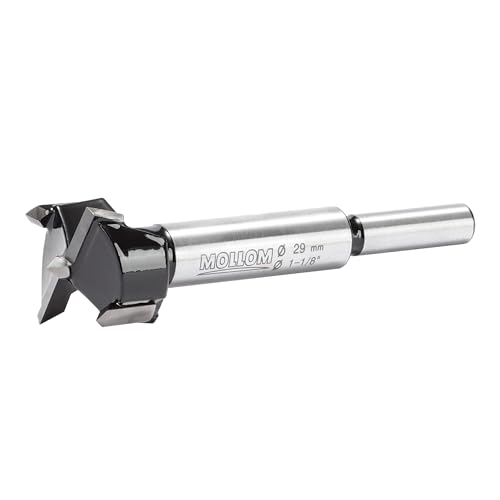 MOLLOM 1-1/8" (29mm) Carbide Forstner Drill Bit - size: 29mm | 1-1/8"