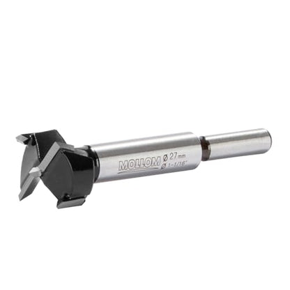 MOLLOM 1-1/16" (27mm) Carbide Forstner Drill Bit - size: 27mm | 1-1/16"