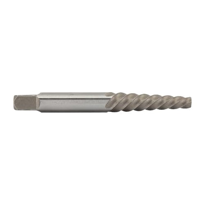 Drill America DEWEZ4 Qualtech Carbon Steel Screw Extractor, #4 Size, 3" Length (Pack of 10) - size: #4