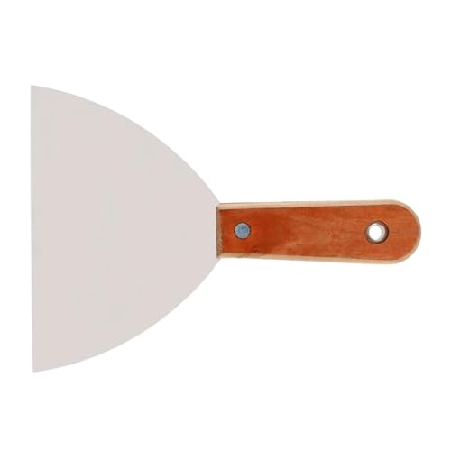 Utoolmart Putty Knife Scraper 6" Stiff Putty Knives with Wooden Handle - size: 6inch