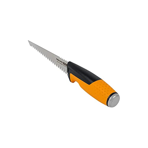 Fiskars Pro POWER TOOTH Jab Hand Saw (6 in blade.),Orange - style: Jab Hand Saw
