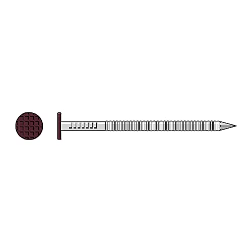 Simpson Strong-Tie S10SNDRB - 3" x .113 304SS Siding Nail, Redwood 120ct