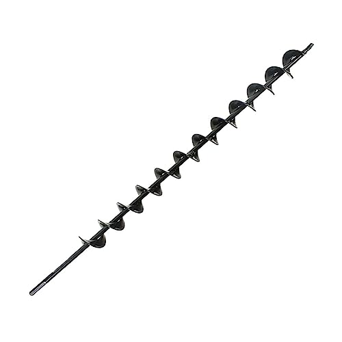 Auger Drill Bit 1.75 x 24 Inch Surface Auger Drill Bit for Planting Garden Auger Drill String or Umbrella Hole Excavator Suitable for 3/8 Inch Hex Drive Drill Bit - size: 1.75 x 24 Inch