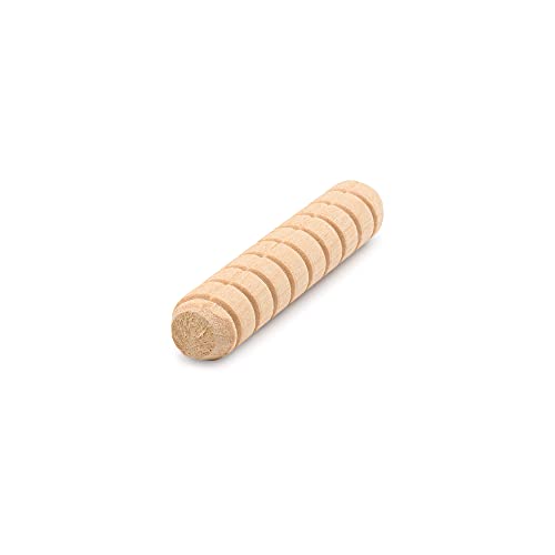 Wooden Dowel Pins 3/8 inch x 2 inch, Pack of 250 Spiral Dowel Joints for Woodworking, Furniture and Crafts, by Woodpeckers - size: 3/8 inch x 2 inch