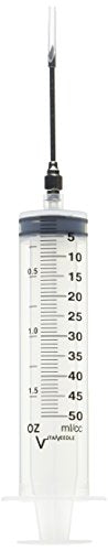 Bon Adhesive Vinyl Bubble Eliminating Syringe – 6 in. Disposable Injection Tool for Smooth Adhesive Application, Invisible Puncture