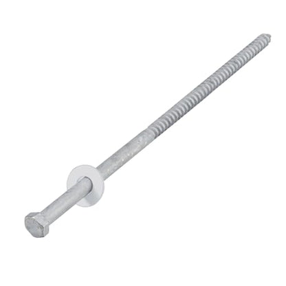 3/8" x 8" Lag Bolts (12 Pcs) Lag Screws for Wood, Hot Dip Galvanized, Hex Head with Washers - size: 3/8" x 8" (12 PCS)