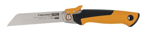 Fiskars Pro PowerTooth Compact Folding Detail Hand Pull Saw, 6" Blade - style: Folding Pull Saw