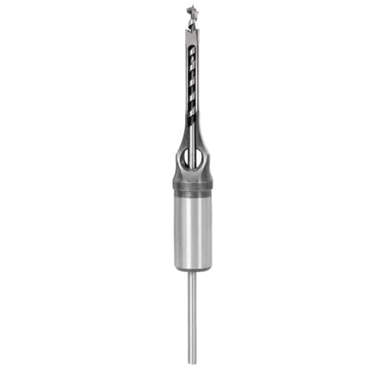 Mortising Chisel Bit Set, 5PCS 1/4-1/2", Woodworking Drill, Carbon Steel