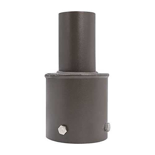 Mounting Bracket Accessories 4 Inch Round Pole Bracket Tenon Adapter for Outdoor Shoebox Lighting, Parking Lot Light, Street Light with Slip Fitter Mount - size: 4 Inch Round Pole Tenon Adapter