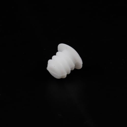 50pcs 4.2mm White Plastic Hole Plugs Round Drill Hole Screw Cap - color: White, size: 4.2 mm