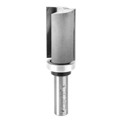 Amana Tool 45467 Carbide Tipped Flush Trim Plunge Template Router Bit 1 Inch Dia x 1-3/4 x 1/2 Shank with Upper Ball Bearing - size: 1" Dia x 1-3/4 x 1/2 Sh