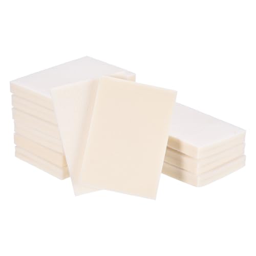20Pcs 400Grit Sanding Sponges, 4x2.8In Hook & Loop White - size: 400 Grit