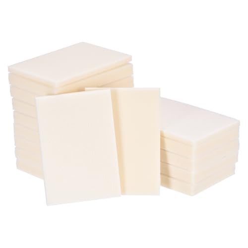 28Pcs 2000Grit Sanding Sponges, 4x2.8In Hook & Loop White - size: 2000 Grit