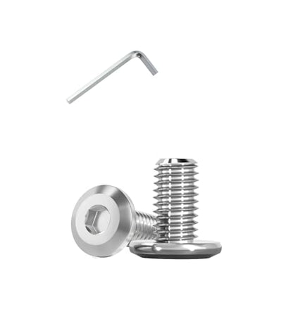 Metuja 5/16-18x5/8 Flat Head Hex Socket Cap Screws Bolts,304 Stainless Steel Fully Threaded Machine Screws with Hex Key (20PCS) Corrosion-Resistant for Furniture/Machinery - size: 5/16-18 x 5/8"