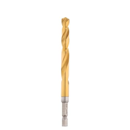 Milwaukee Electric Tool 48-89-4619 Twist Impact Drill Bit, 11/32" Diameter x 4.57" L, 2-13/16 ", 1/4" Hex Shank, 135 Degree
