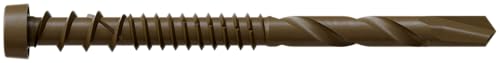 Simpson Strong-Tie DCSD238SBR01 - #10 x 2-3/8" Composite-to-Steel Deck Screw Brown 1000ct