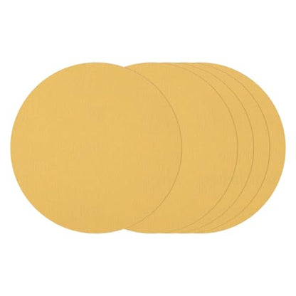 25Pcs Sanding Discs 8In 120Grit Hook and Loop Sandpapers Yellow - color: Yellow, size: 8 Inch(120 Grit)