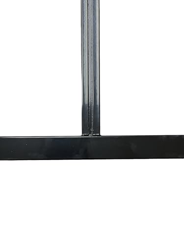 Only Hangers EZ Slide-On Grid Legs - Pack of 3 Sets - No Hardware Needed (Black) - color: Black