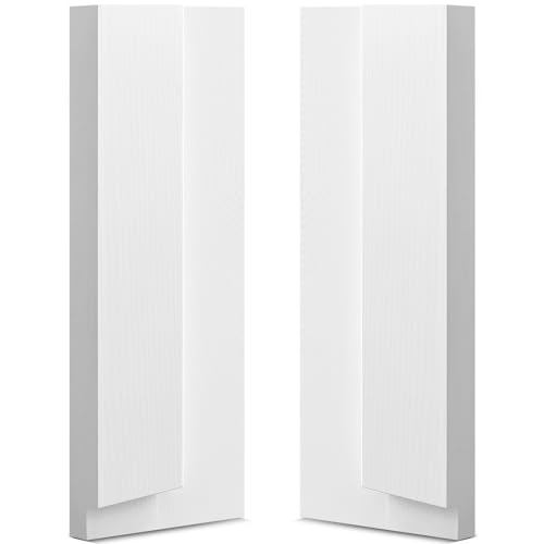 CroBlissful 1 Set 12 Inch L x 4-9/16 Inch W x 1-1/4 T Exterior Door Jamb Repair Kit, Jamb Paintable Wood Rotted Door Frame Repair Kit for Exterior Frame - size: 12 Inch L X 4-9/16 Inch W X 1-1/4 T