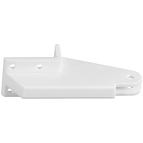 Stanley N349-316 National Hardware Replacement Post Jamb Bracket, for Use with V1709 and V1346 Door Closers, Plastic, White