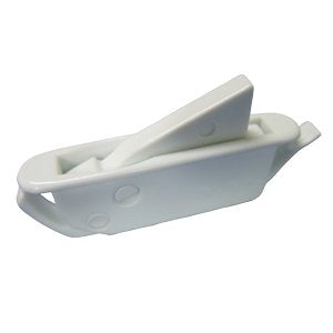 Set of 6 pcs White Window Sash Vent Stops 1760WHITE Fits 0.285“x1.875 Opening