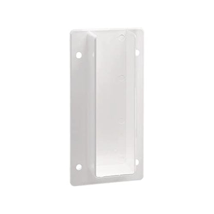 1 1/2" x 5 1/2" External Vinyl Fence Rail Bracket | White | Pack of 4