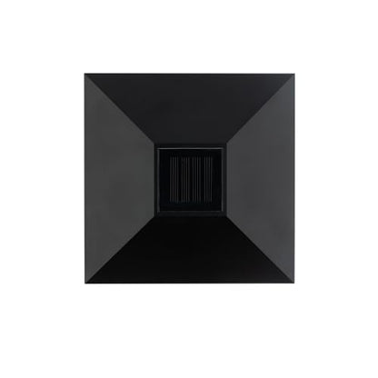 Deckorators 4 in. x 4 in. Black Solar Deck Post Cap (6-Pack)