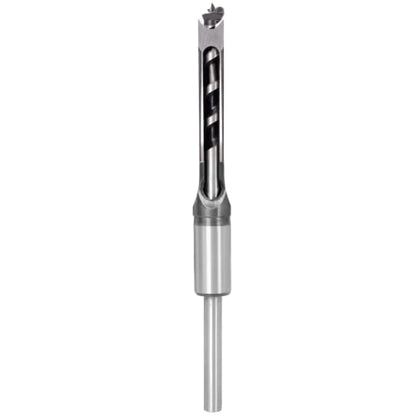 Mortising Chisel Bit Set, 5PCS 1/4-1/2", Woodworking Drill, Carbon Steel