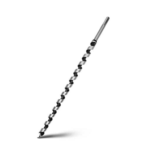 11/16 x 18 Auger Drill Bit for Wood,18x460mmHex Shank Ship Auger Bit - size: 11/16 in x 18 in
