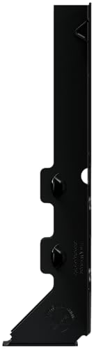 Simpson Strong-Tie LUS210PC Outdoor Accents LUSPC ZMAX, Black Powder-Coated Face-Mount Joist Hanger for 2x10