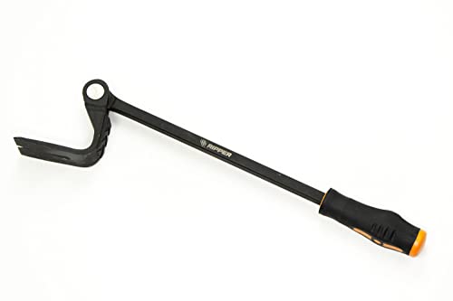 Ripper – The Ripper Heavy-Duty Indexing Crowbar & Nail Puller Tool, Multi-Angle Wrecking Bar for Trim, Flooring & Demolition (Ripper)