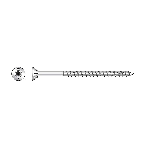 Simpson Strong-Tie S10200WPB Deck-Drive DWP Wood SS Screw — #10 x 2 in. T-25, Flat Head, Type 305 (2500-Qty)