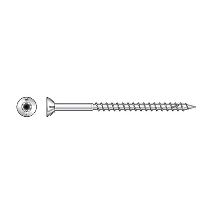 Simpson Strong-Tie S10200WPB Deck-Drive DWP Wood SS Screw — #10 x 2 in. T-25, Flat Head, Type 305 (2500-Qty)