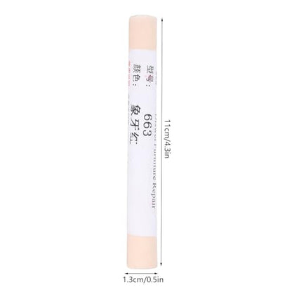 Furniture Paint Repair Crayon, Wood Scratch Patch Pen with Wax, 2pcs Set for Home Office