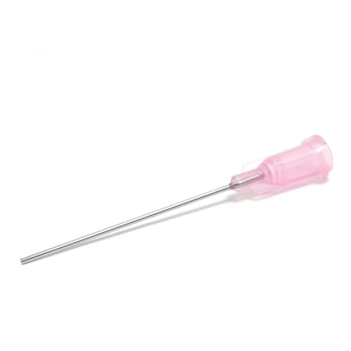 20 Gauge 1.5in Blunt Tip Dispensing Syringe Needle, Pink 20 PCS - size: 20Ga x 1.5＂