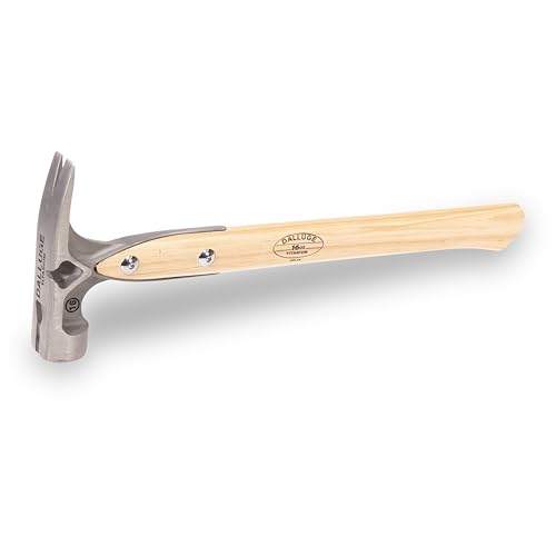 VAUGHAN Titanium Framing Hammer, 16 Oz, Roofing Hammer - style: Milled