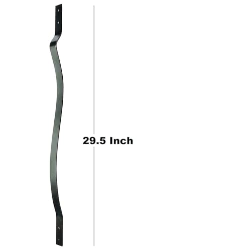 HZIU 61 Pack 29.5" Deck Balusters with Screws ，Iron Deck Railing - size: 29.5 Inch