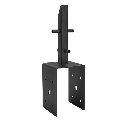 4 Pcs 4"x 4" Concrete Post Anchor (Fit 3.6"x3.6") Post| - size: 4 Pcs