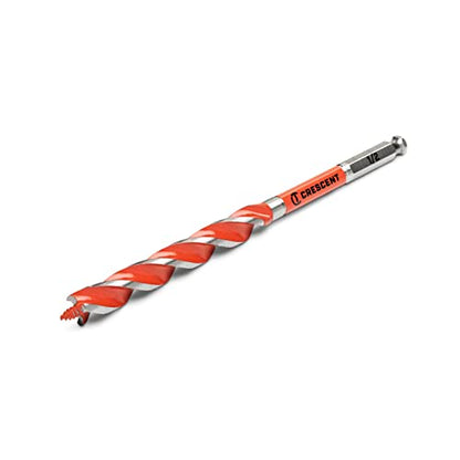 Crescent Solid Auger Drill Bit | 7.5" x 1/2" | CDAG-7529 - size: 7.5" x 1/2", style: 7.5" x 1/2"
