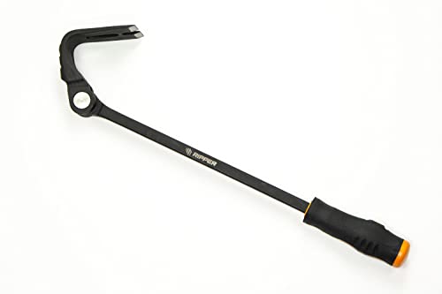 Ripper – The Ripper Heavy-Duty Indexing Crowbar & Nail Puller Tool, Multi-Angle Wrecking Bar for Trim, Flooring & Demolition (Ripper)