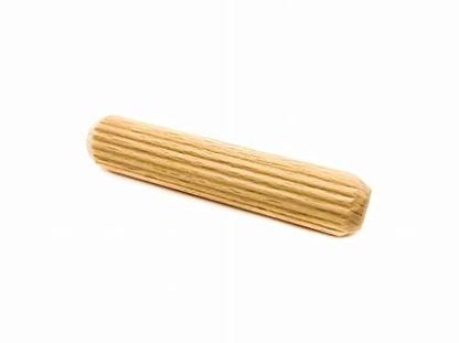 Tolux Wooden Dowel Pins 10 × 50 mm (3/8" × 1.97"), Pack of 250 - size: Dowel 10x50cm, 3/8"x1.97in (250 pcs)