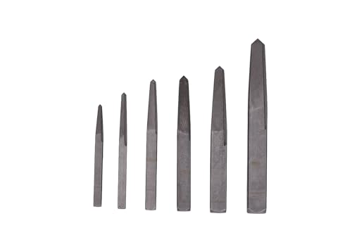 Century Drill & Tool 73214 Square Screw Extractor Set, 6 Piece - size: 6 Piece